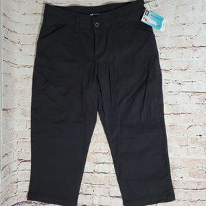 Lee Capri Pants, Black, NWT